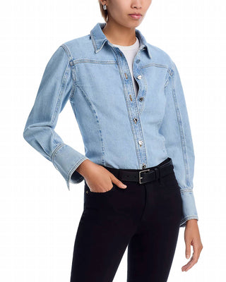 Frame - Curved Denim Shirt