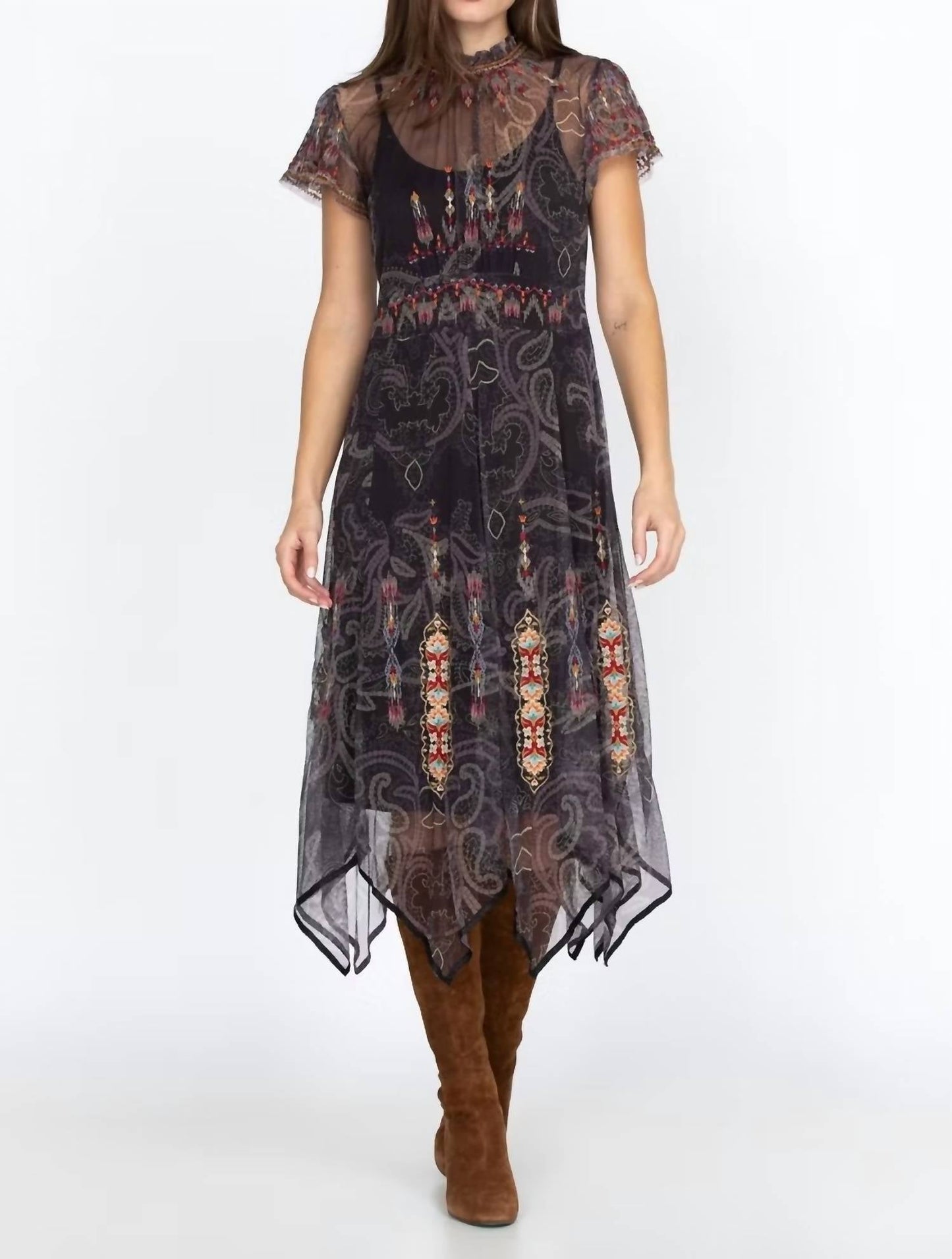 Johnny Was - Leticia Mesh Dress