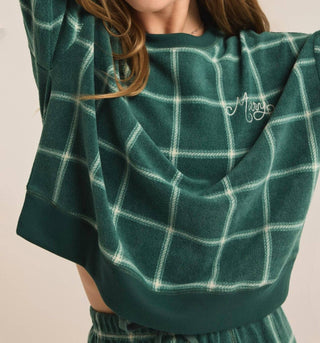 Z Supply - Plaid Ls Top