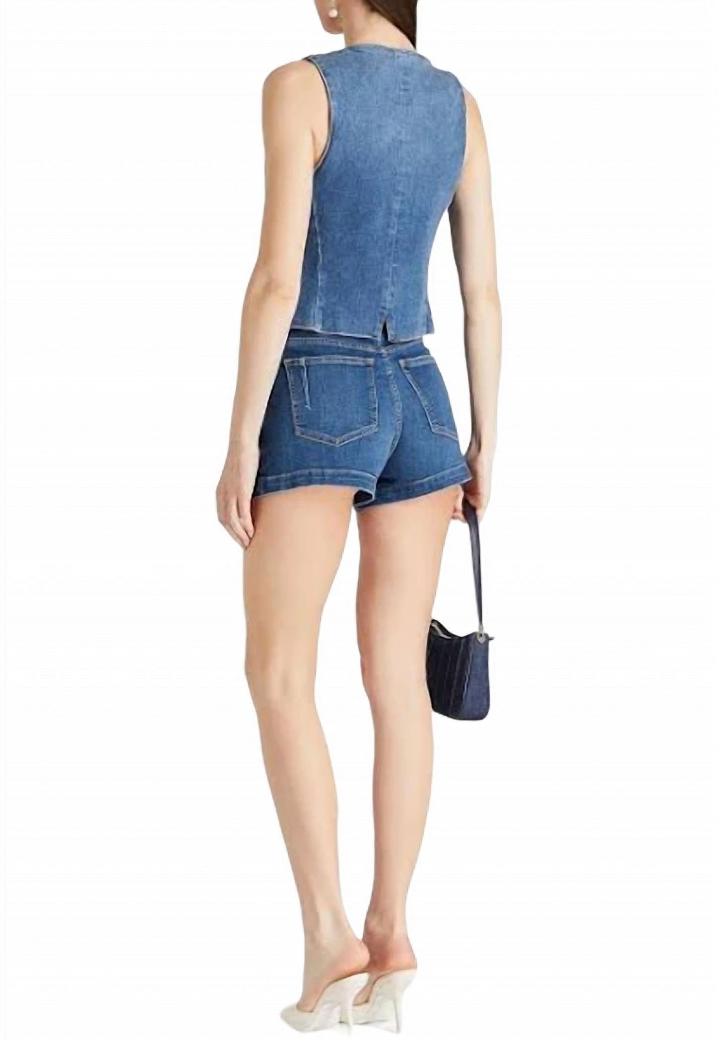 Derek Lam 10 Crosby - MERCER DENIM SHORT
