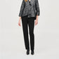 Joseph Ribkoff - Floral Print Asymmetric Swing Jacket