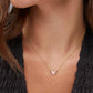 Kendra Scott - Women's Framed Ari Heart Gold Short Pendant Necklace