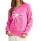 Aapparella - FLOWER BOW SWEATER
