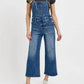 Risen - Knotted Strap Denim Overalls