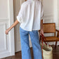 Emerson Fry - Mandarin Collar One Size Top
