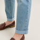 Judy Blue - V-front Cuff Boyfriend Jeans