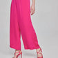 Joseph Ribkoff - Pleated Satin Wide-leg Pants