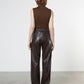 Enza Costa - SOFT LEATHER STRAIGHT LEG
