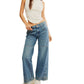 Free People - Benji Relaxed Wide Leg Jeans