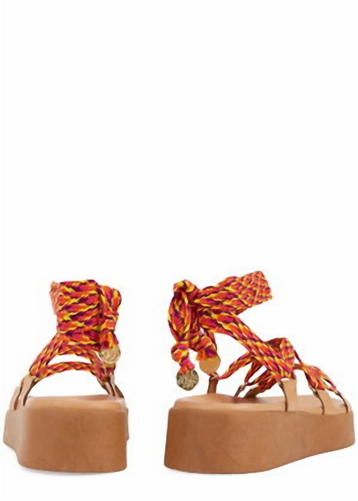 Ancient Greek Sandals - Evelina Rope Sandals