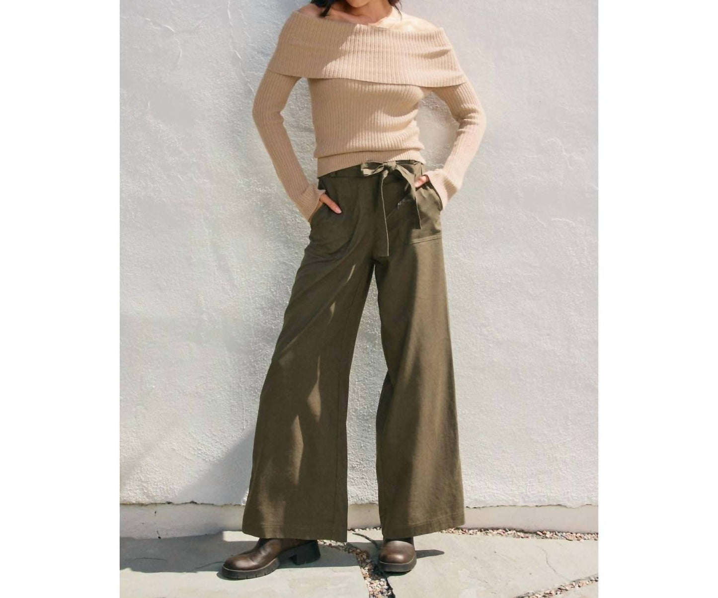 Dress Forum - Wide Leg Belted Pants