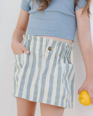 Rylee + Cru - Girls Denim Mini Skirt