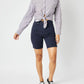 Judy Blue - High Waist Garment Dyed Bermuda Shorts