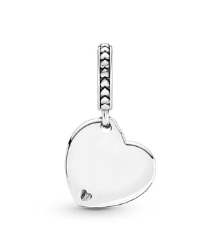 Pandora - Women's Two-tone Heart Family Tree Charm