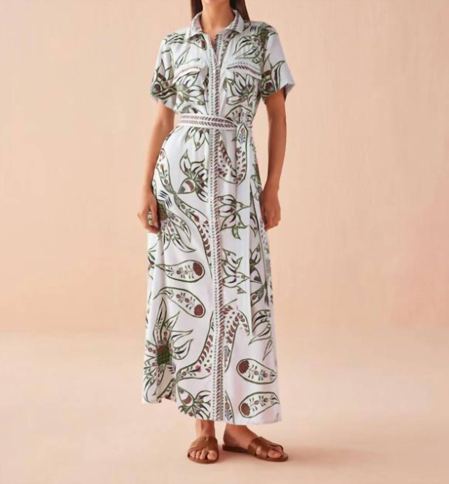 Omika - Amira Shirt Maxi Dress