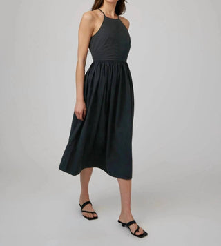 Bella Dahl - Fitted Midi Halter Dress