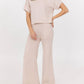 Vintage Havana - Knit Pant With Whip Stitch