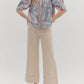 Entro - Palo Alto Modern Paisley Top