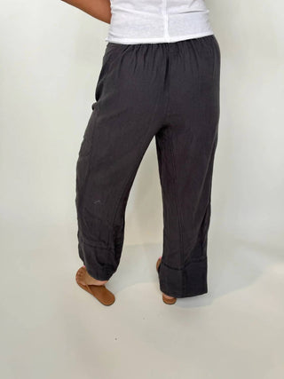 Free People - Day's End Linen Pull-on Pants