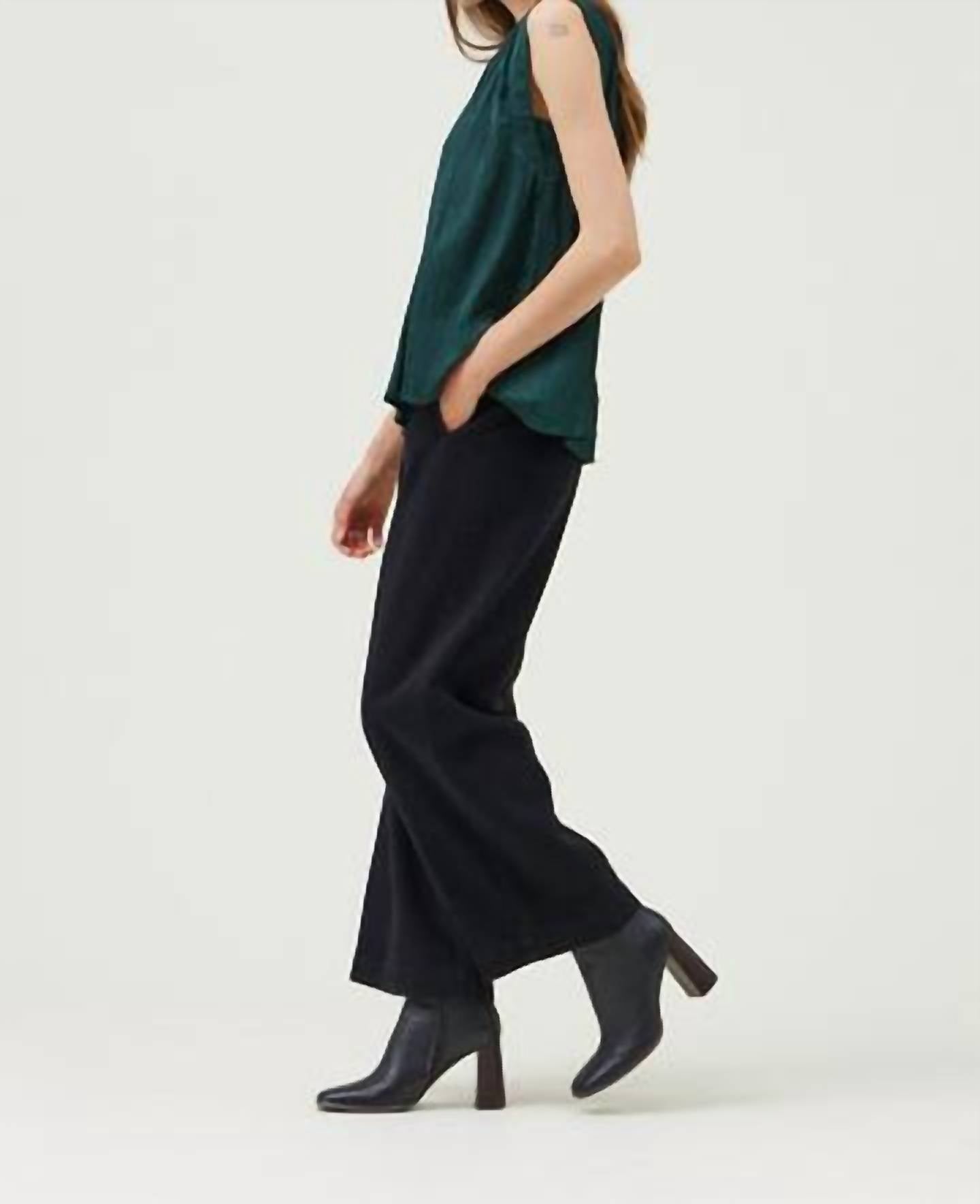 Grade & Gather - Pleated Sleeveless Top