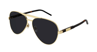 Gucci - Men's Square Aviator Metal Sunglass
