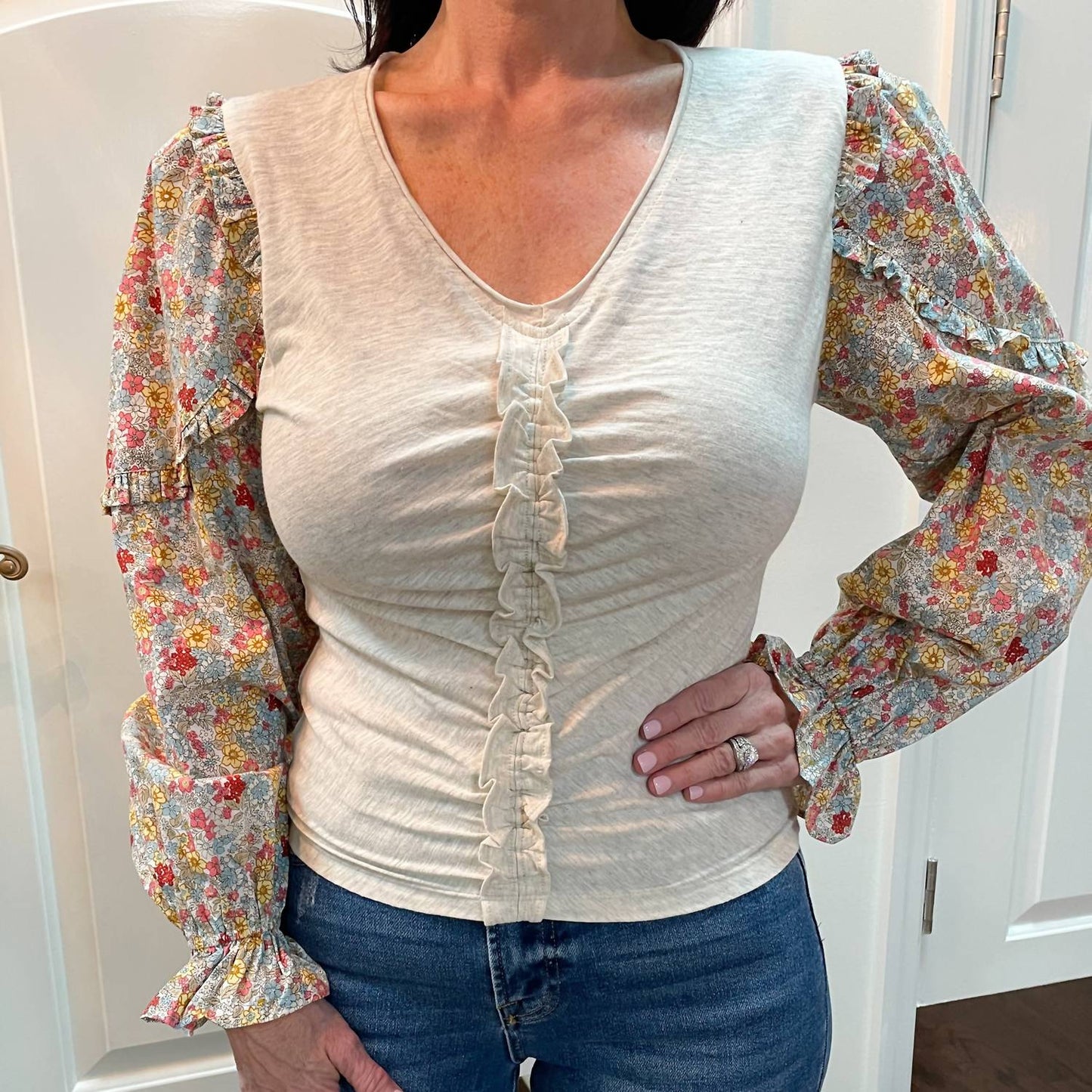 &Merci - Flirty Ruffles Blouse