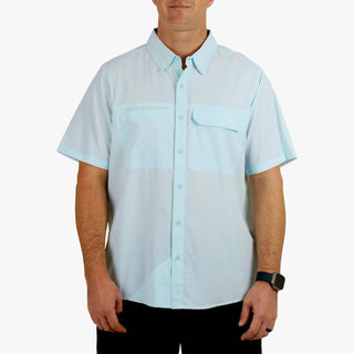Aftco - Air-o Mesh Short Sleeve Button Down Shirt