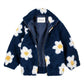 Bobo Choses - Girl's Flower Fleece Coat