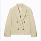 Cos - Double Breasted Cropped Blazer