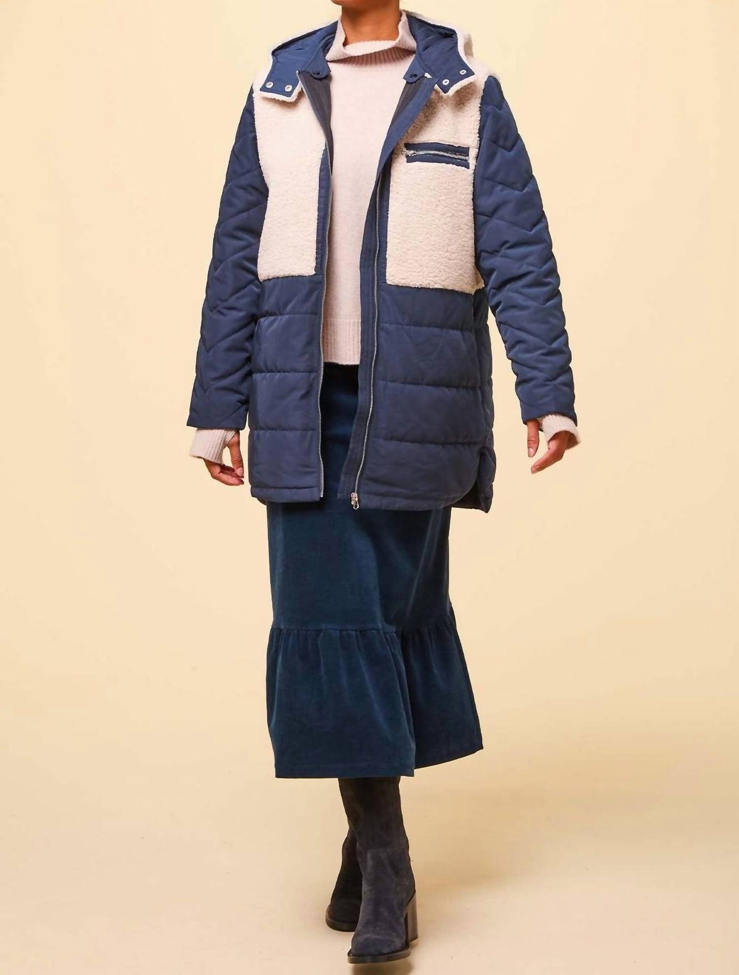 Aspiga - Lori Stretch Corduroy Skirt