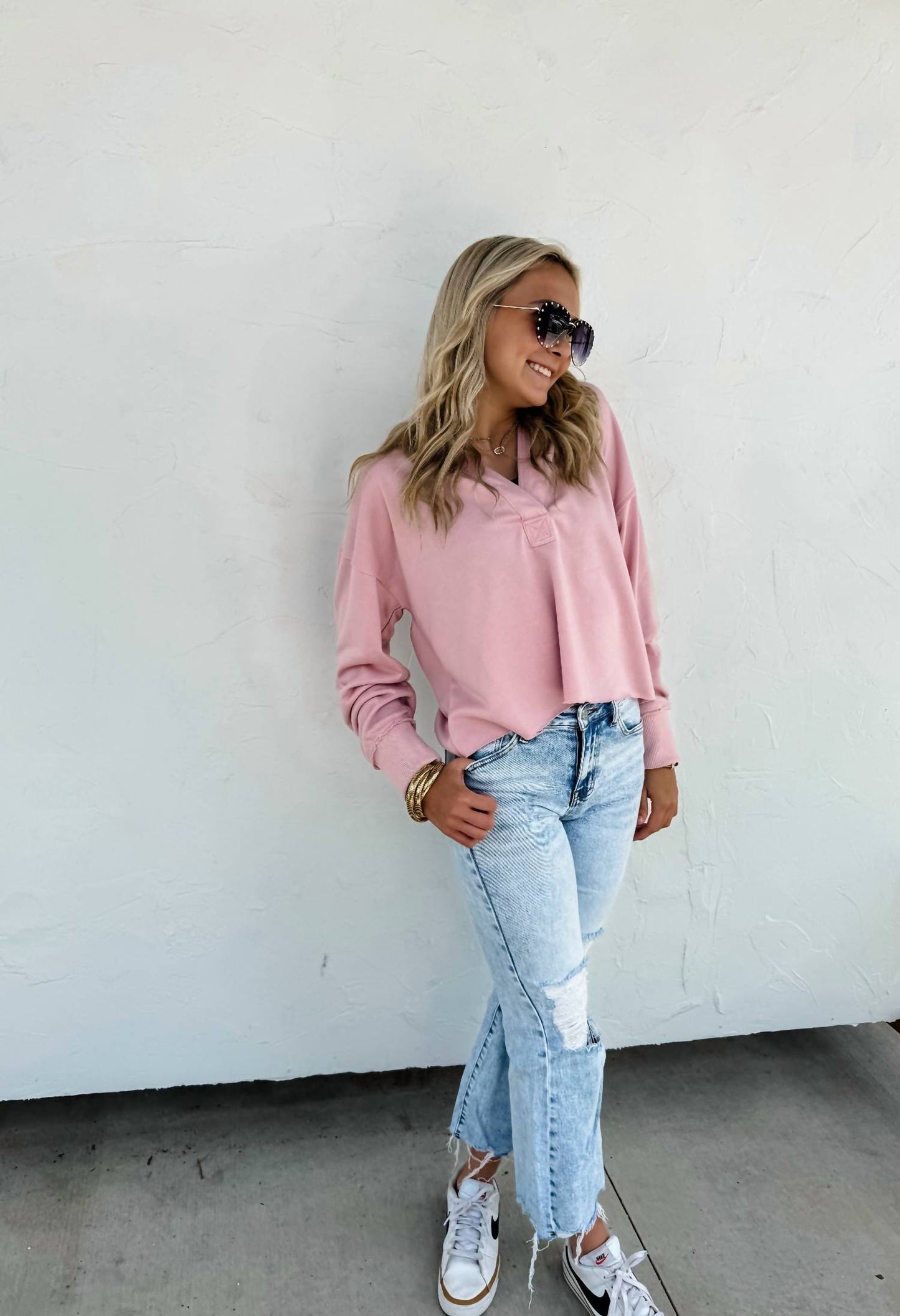 Blakely - Rowan Raw Hem Hoodie