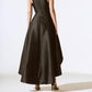 Joseph Ribkoff - Faux Wrap High-low Long Gown