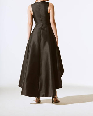 Joseph Ribkoff - Faux Wrap High-low Long Gown