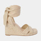 Coconuts By Matisse - Women's Bonaire Ankle Wrap Jute Wedge Sandals