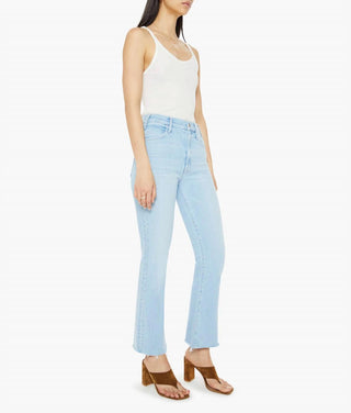 Mother - The Hustler Ankle High Rise Fray Jeans