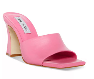 Steve Madden - Women's Square Toe Slip On Sculpted Heel