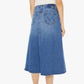 Mother - Circle Midi Fray Skirt