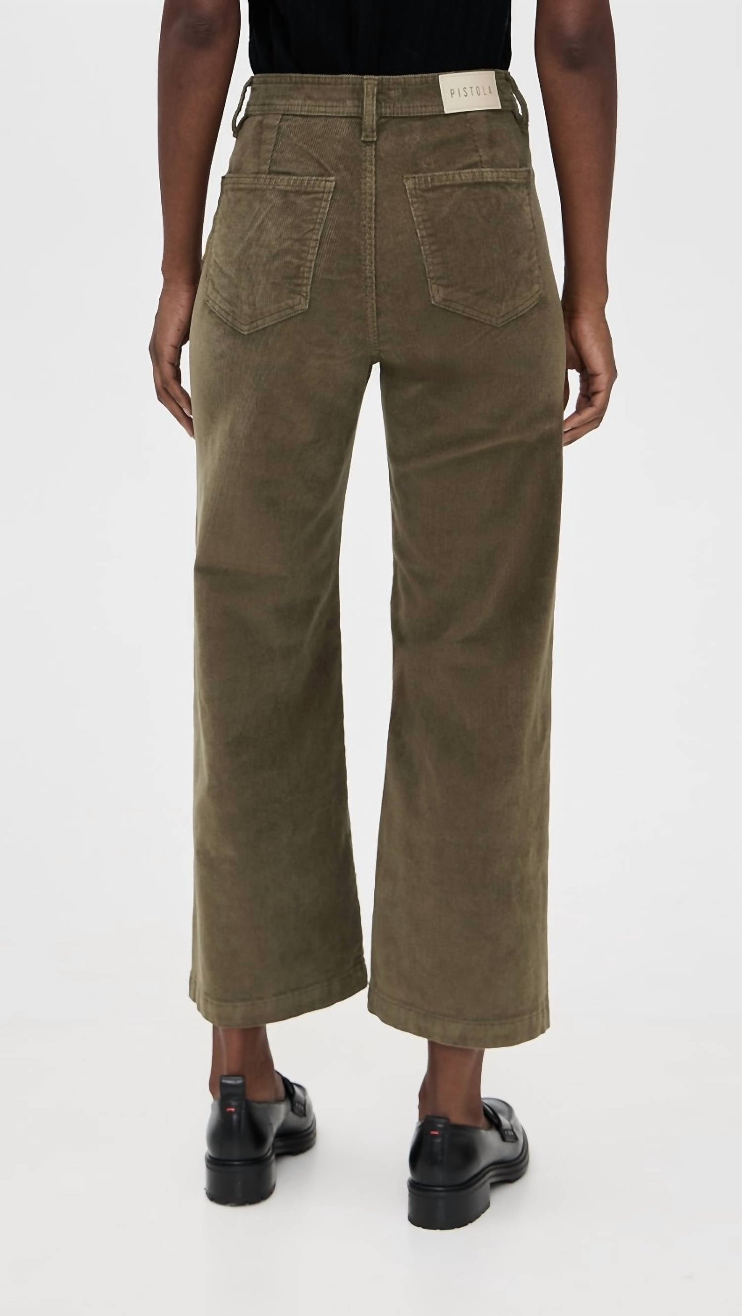 Pistola - Penny Crop Corduroy Pants