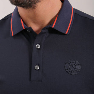 Chervò Usa - Men's Annuncio Long Sleeve Thermal Polo