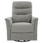 Manual Recliner Chair With 8-Point Massage and Swivel Function
