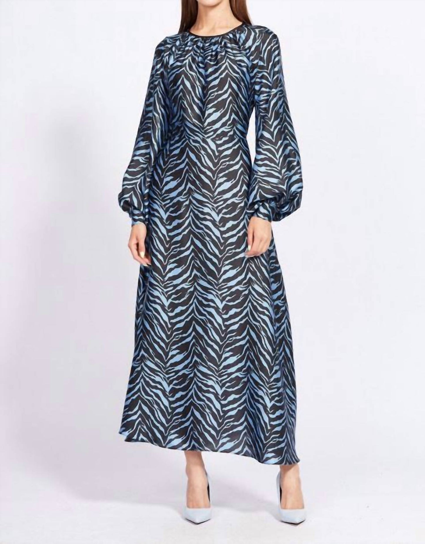 Eola - Satin Midi Dress
