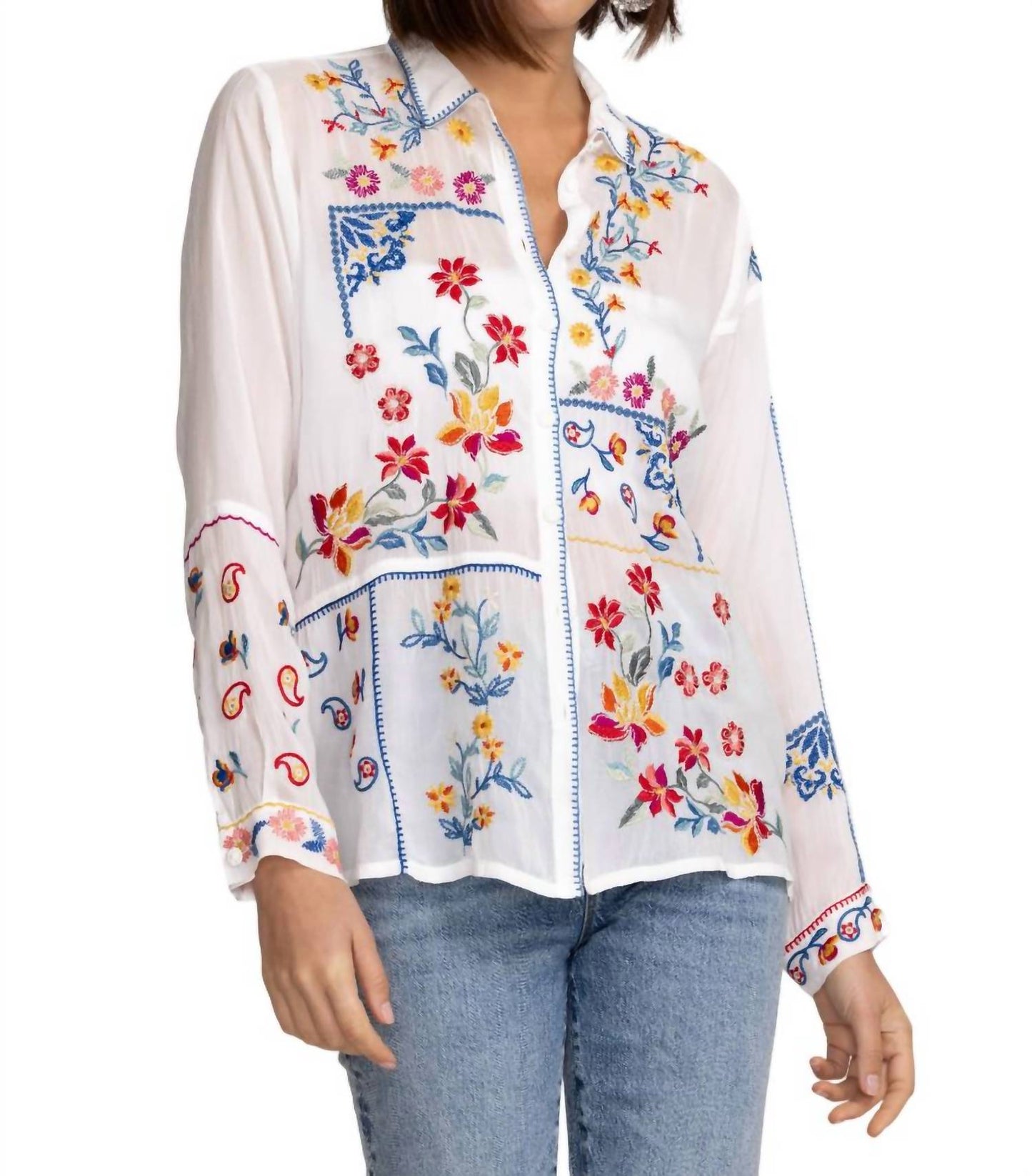Johnny Was - Zodea Blouse