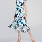Joseph Ribkoff - A-line Wrap Dress