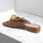 Chocolat Blu - Bell Leather Mules