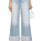 Pistola - Lana Crop Cuffed Wide Leg Jeans