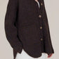 Grade & Gather - Boucle Button Down Cardigan