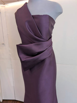 Frascara - One Shoulder Fitted Mother Of The Bride Gown