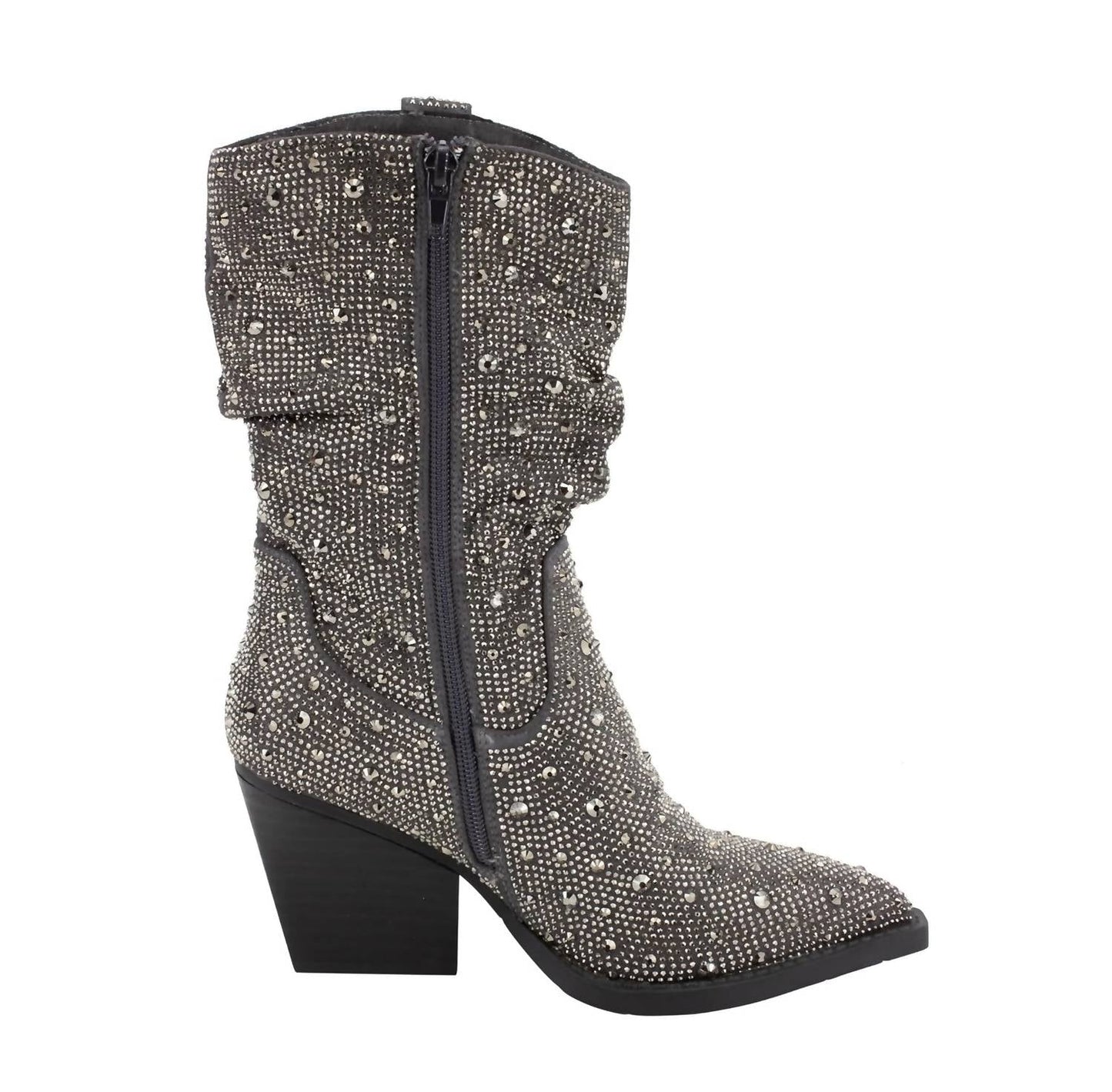 Very G - Women's Kady Slouch Crystal Boot