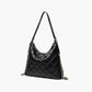 Like Dreams - Women's Quilted Vegan Leather Convertible Shoulder Bag