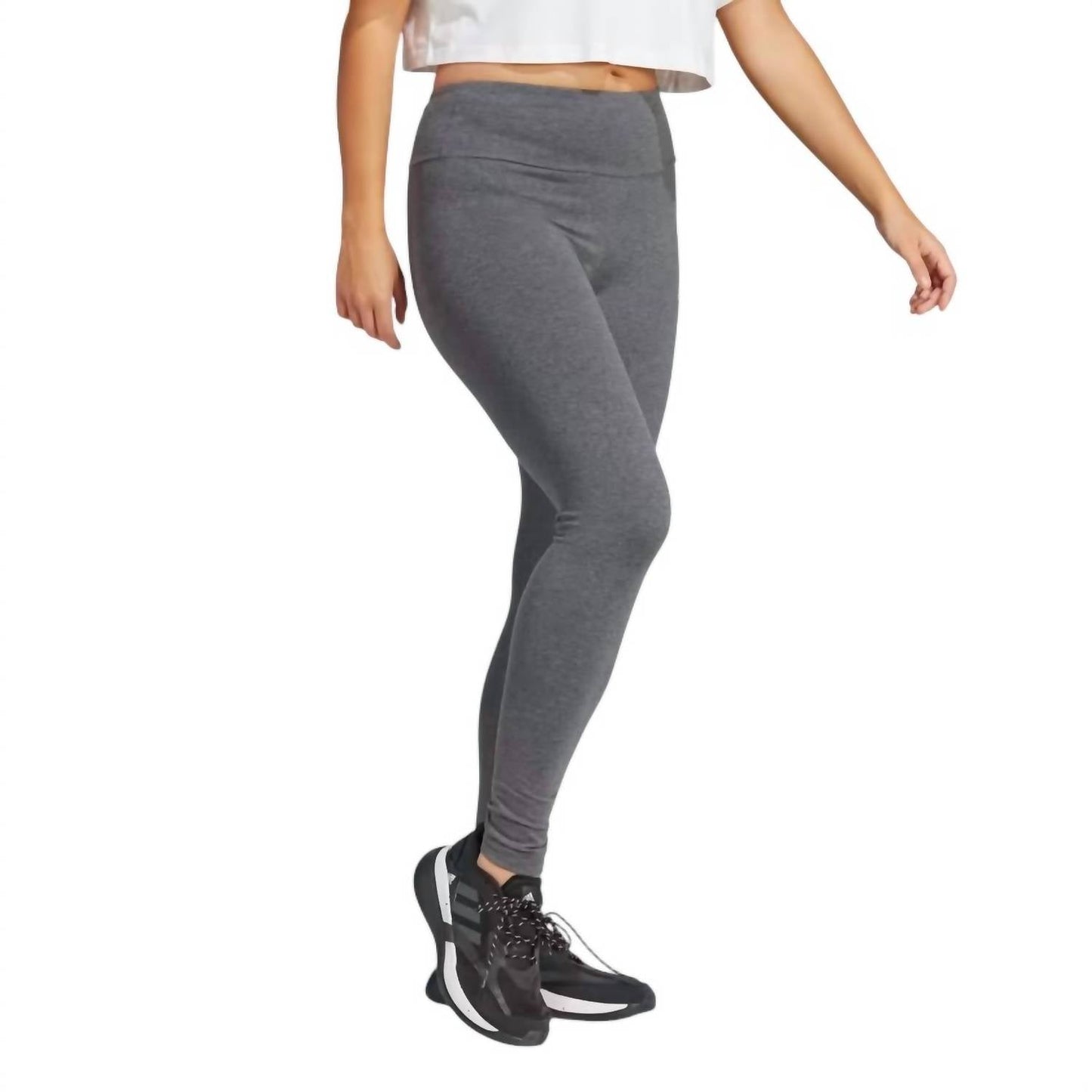 Adidas - Full Length High Rise Tight Fit Athletic Leggings
